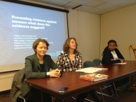 Parallel event on preventing partner violence, Tue 5 March 2013